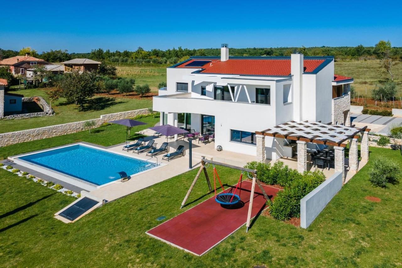 Villa Eleonora, Luxury Villa In Visnjan, Zuzici, Near Porec מראה חיצוני תמונה