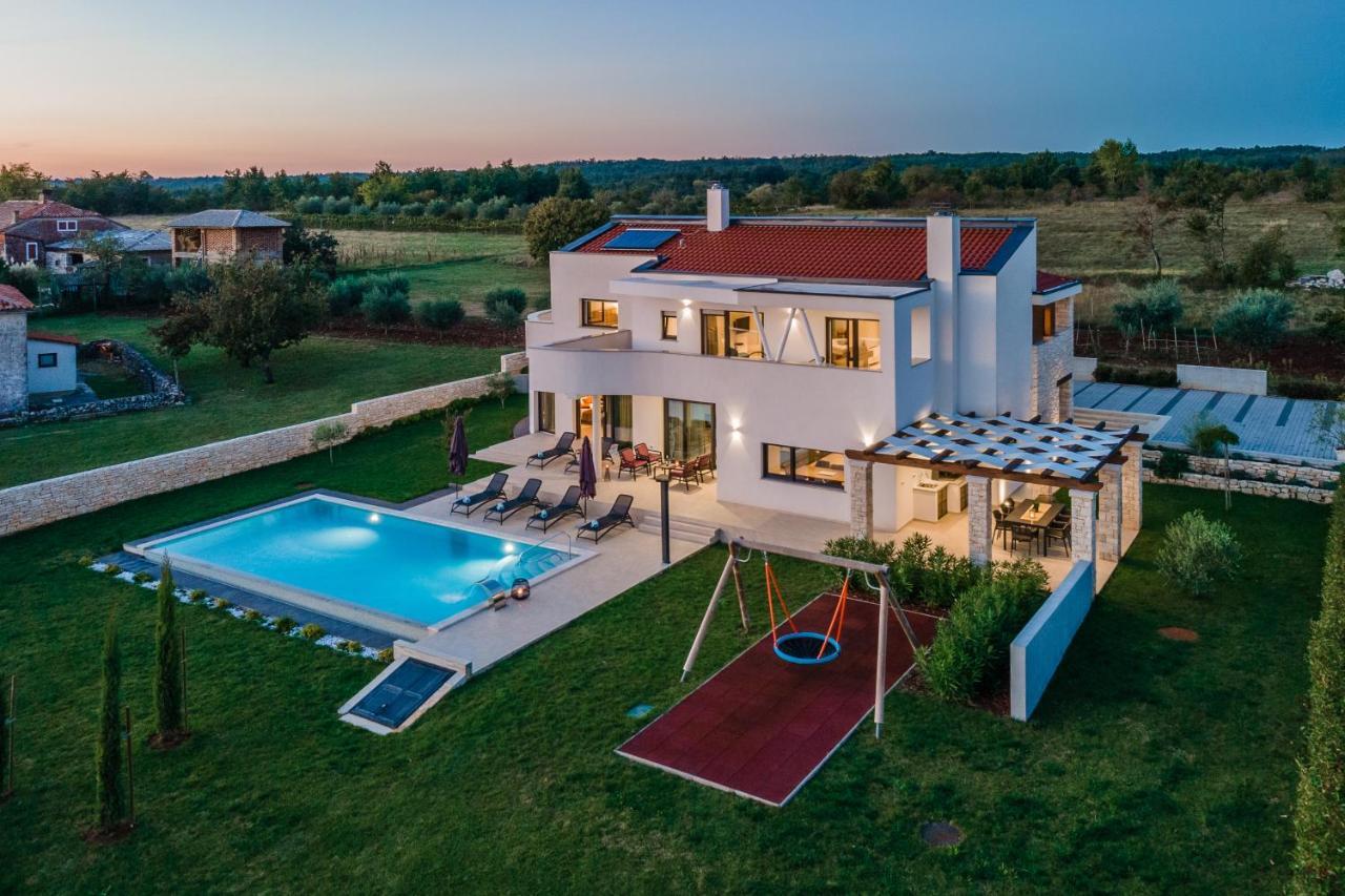 Villa Eleonora, Luxury Villa In Visnjan, Zuzici, Near Porec מראה חיצוני תמונה