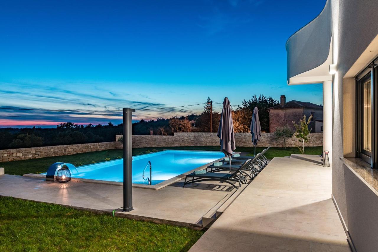 Villa Eleonora, Luxury Villa In Visnjan, Zuzici, Near Porec מראה חיצוני תמונה