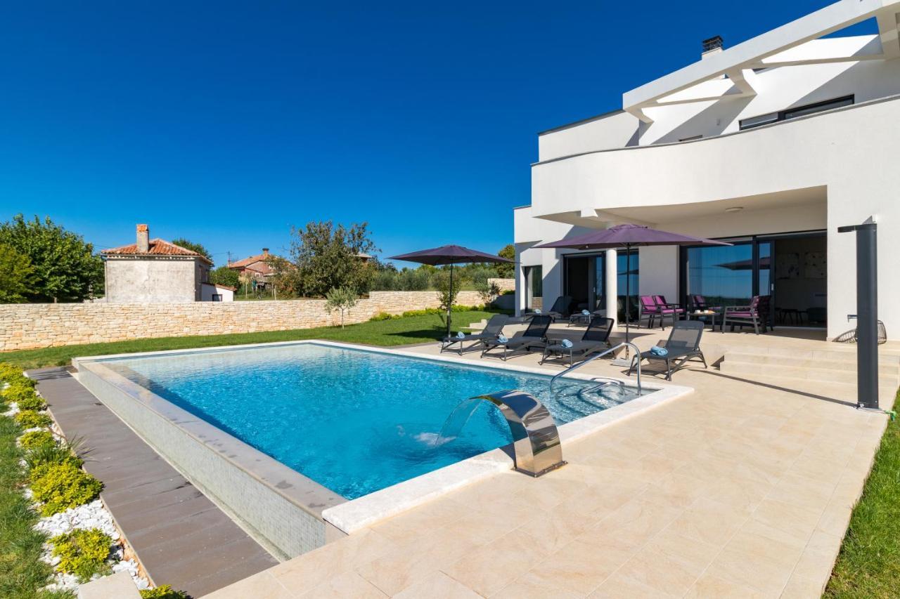 Villa Eleonora, Luxury Villa In Visnjan, Zuzici, Near Porec מראה חיצוני תמונה