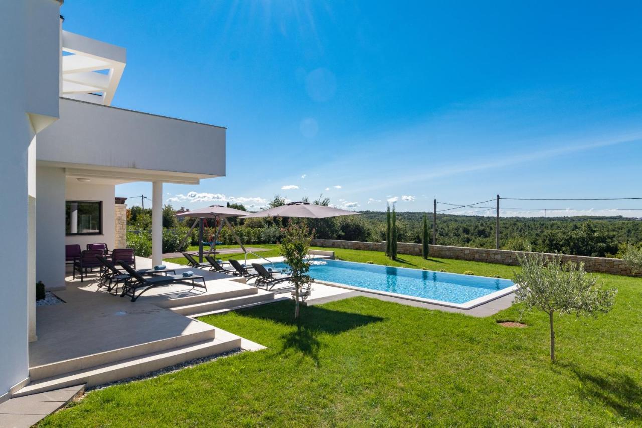 Villa Eleonora, Luxury Villa In Visnjan, Zuzici, Near Porec מראה חיצוני תמונה